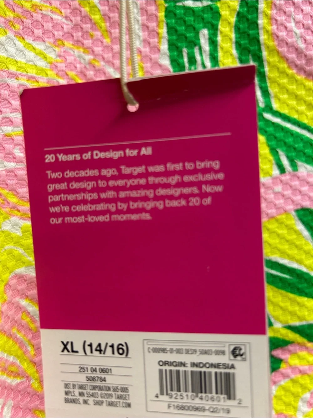 Lilly Pulitzer bright floral